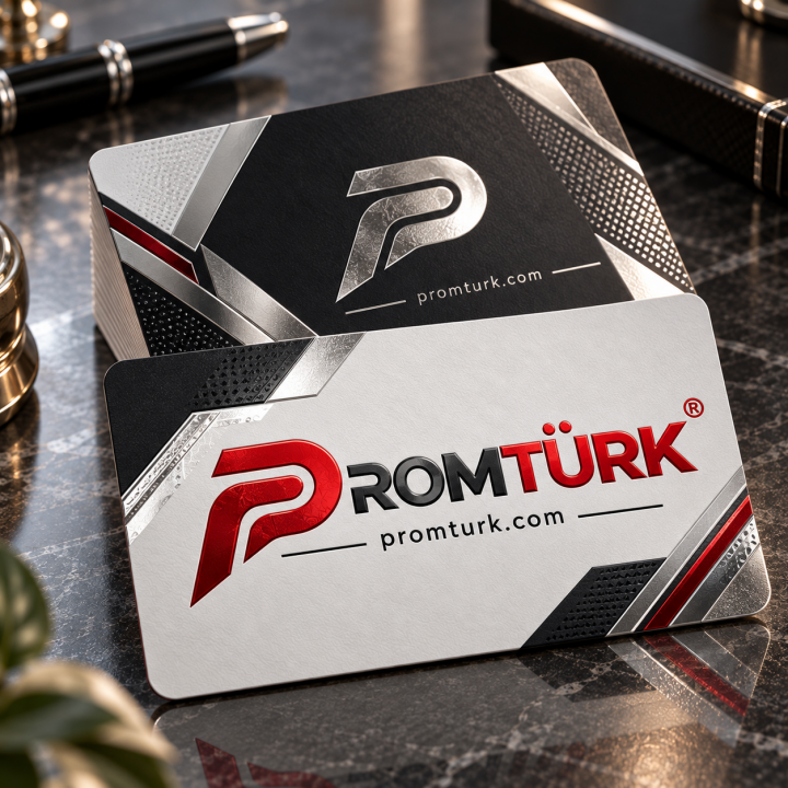 Gümüş Varak Gofreli Kart